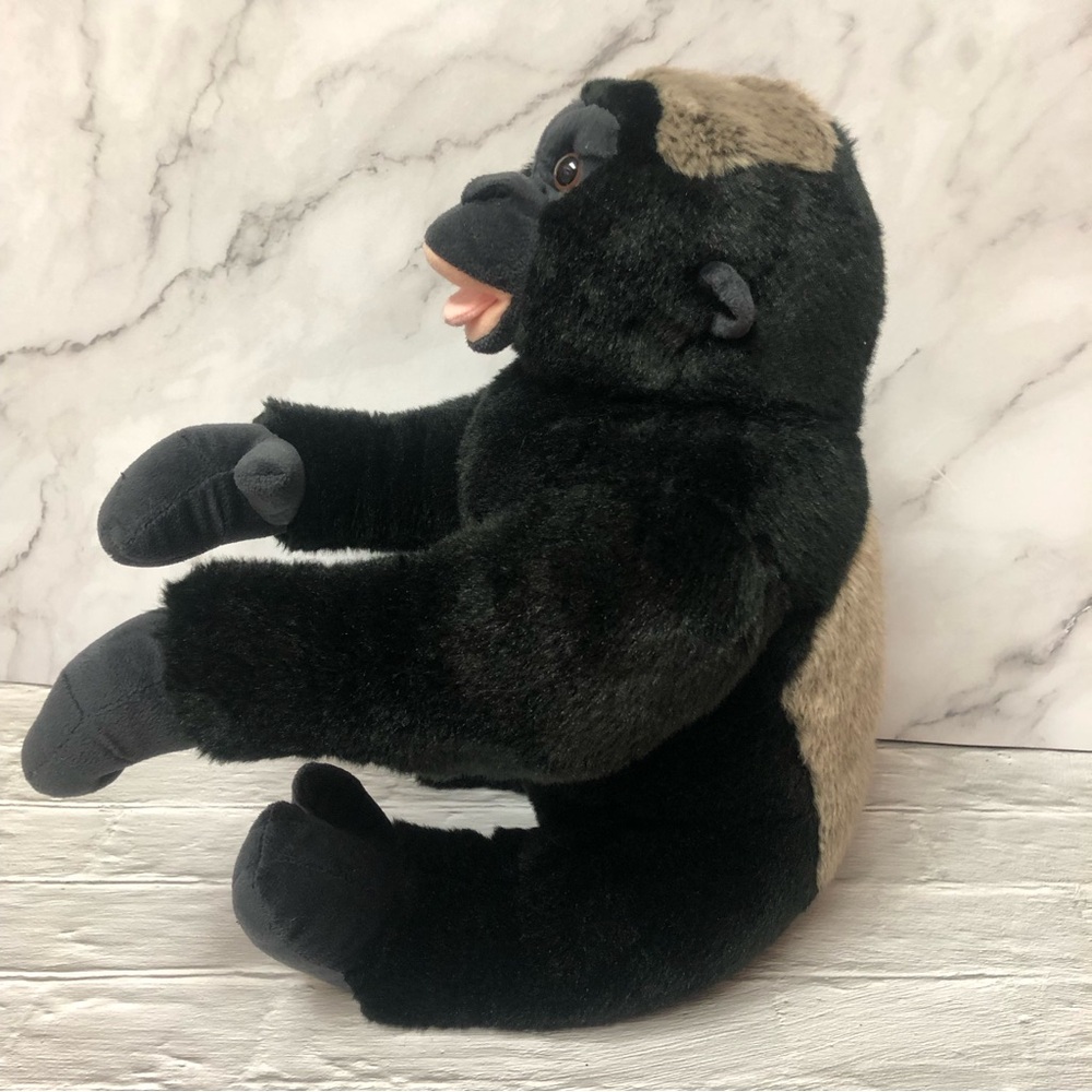 Build-A-Bear BAB Western Lowland Silverback Gorilla Plush Stuffed Animal - Picture 4 of 9